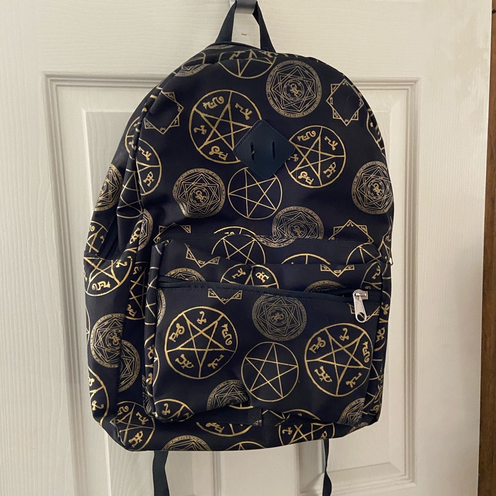 Supernatural symbols backpack